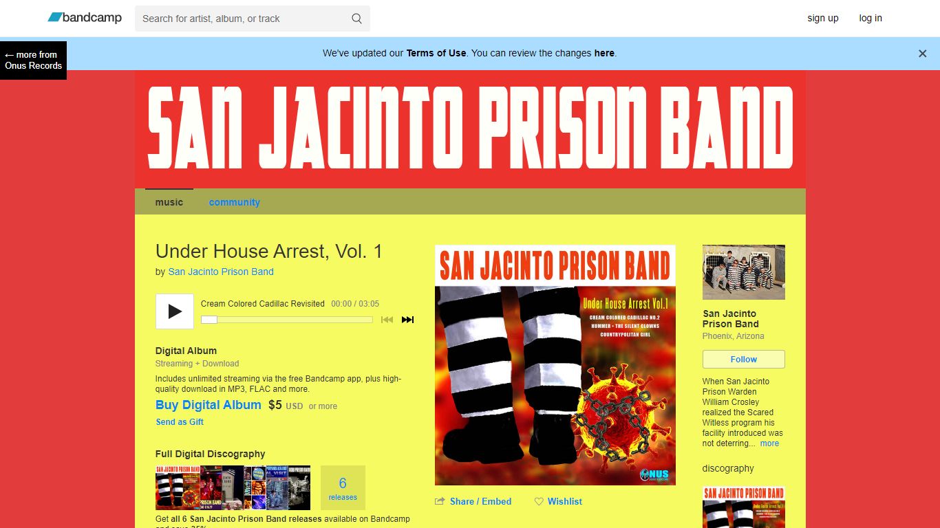 San Jacinto Prison Band